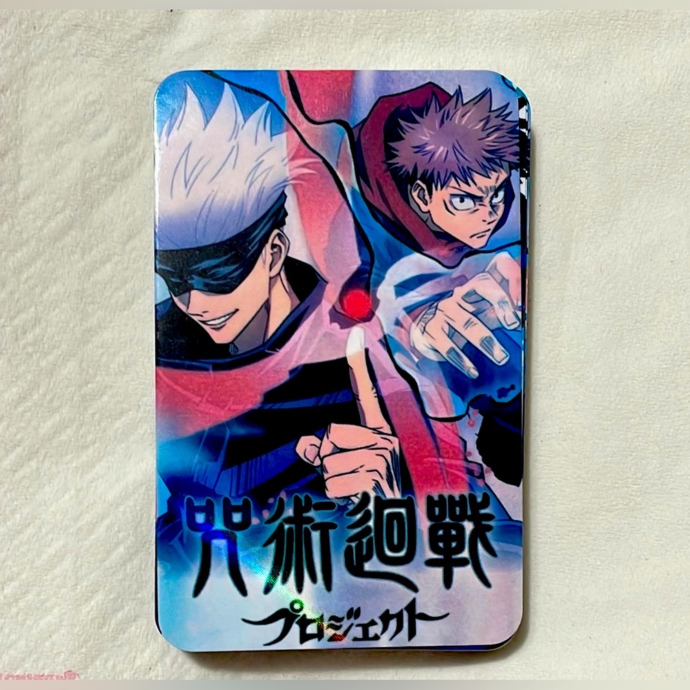 Anime Character Metal Card